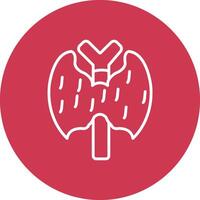 Thyroid Minimal Touch Graphic vector