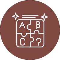 Puzzle Business Interface Asset vector