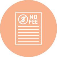 No Fee Simple Motion Design vector