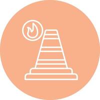 Traffic Cone UX Inspired Design vector