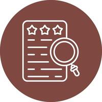 Analysis Mobile Ready Icon vector
