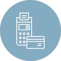 Card Reader Bold Web Icon vector