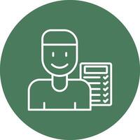 To Do List Monochrome UI Visual vector