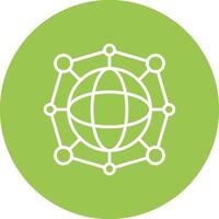 Internet Of Things Thin Line Design vector