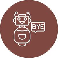 Bot Stylish App Element vector