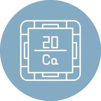 Calcium Stylish App Element vector