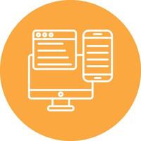 Responsive Design Responsive Icon Badge vector