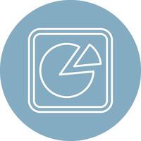 Pie Chart Geometric Shape Symbol vector