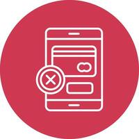 Blocked Monochrome UI Visual vector