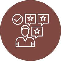 Feedback Lined UI Illustration vector