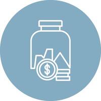 Jar Sharp Edge Symbol vector