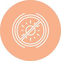 No Sun Simple Motion Design vector