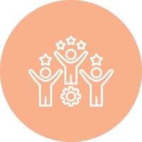 Competitive Digital UI Element vector