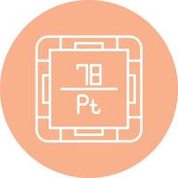 Platinum Digital Concept Icon vector