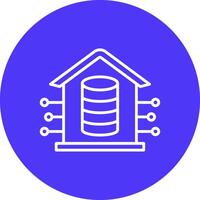 Data Warehouse Web Interface Symbol vector