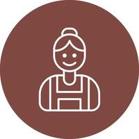 Maid Interactive UI Graphic vector