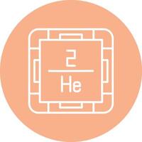 Helium Minimal Concept Visual vector