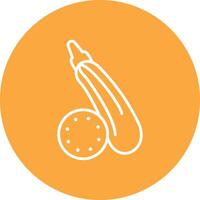 Zucchini Modern App Icon vector