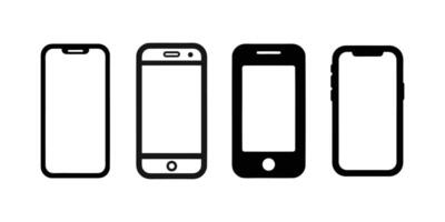 Smartphone Icon for App Development, Design or Tech Branding Projects vector