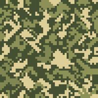 Army camouflage seamless pattern vector