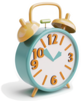 Retro alarm clock displaying a specific time. png