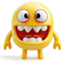 Exuberant, cartoonish monster character. png