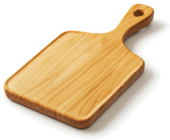 rectangulaire en bois Coupe planche avec une en forme de coeur gérer. png