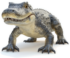 A playful, scaled reptile stares directly at the viewer. png