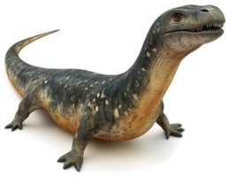 A prehistoric reptile, showcasing an ancient aquatic creature. png