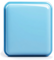 Light blue rectangular button with a glossy finish. png