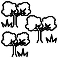 nature reserve icon vector