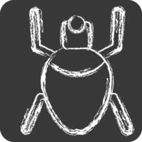 Icon Aphids. related to Insects symbol. chalk Style. design editable vector