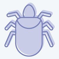 Icon Colorado Beetle. related to Insects symbol. two tone style. design editable vector