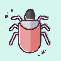 Icon Colorado Beetle. related to Insects symbol. MBE style. design editable vector