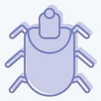 Icon Acari. related to Insects symbol. two tone style. design editable vector