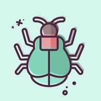 Icon Tick. related to Insects symbol. MBE style. design editable vector
