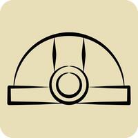 Icon Miner. related to Cryptocurrency symbol. hand drawn style vector