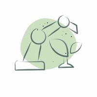 Icon Future Agriculture. related to Artificial Intelligence symbol. Color Spot Style vector