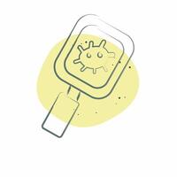 Icon Observation. related to Bioengineering symbol. Color Spot Style vector
