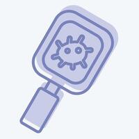 Icon Observation. related to Bioengineering symbol. two tone style vector