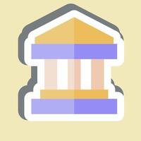 Sticker Goverment. related to Audit symbol. design editable vector