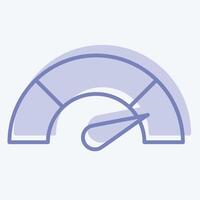 Icon Performance. related to Audit symbol. two tone style. design editable vector