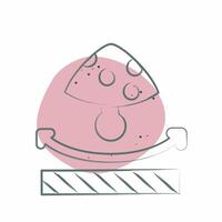 Icon Anti Fungal. related to Fabric symbol. Color Spot Style. design editable vector