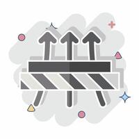 Icon Diffused. related to Fabric symbol. comic style. design editable vector