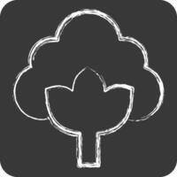 Icon Cotton. related to Fabric symbol. chalk Style. design editable vector