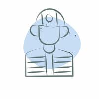 Icon Builder. related to Civil Engineering symbol. Color Spot Style. design editable vector