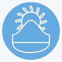 Icon Kyrgyzstan. related to Kazakhstan symbol. blue eyes style. design editable vector