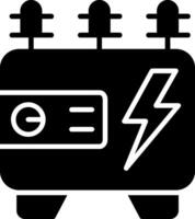 Generator Solid Fill Design vector