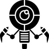 Robot Vibrant UI Element vector