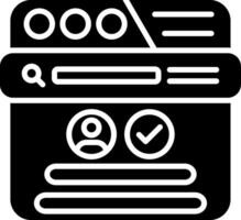 Log In Clean Web Element vector